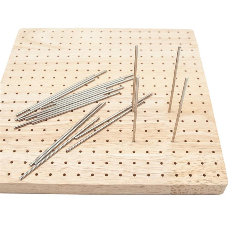 Wooden blocking board Manual wool grid board With 324 Small Holes For Setting Sewing