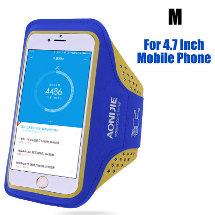 AONIJIE Running Arm Pack Outdoor Sport Hiking Camping Gym Fitness 5.5 4.7 Inch Touch Screen iPhone 6S Mobile Phone Bag