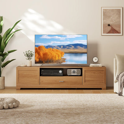 Farmhouse Rustic TV Stand for TVs up to 80