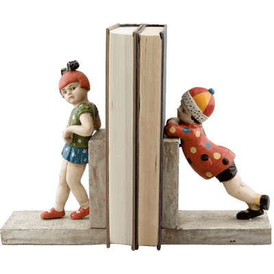 Figurine - People Bookends Bronze Ormolu
