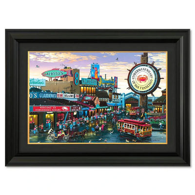 Fisherman's Wharf (UNFRAMED) by Alexander Chen - Artman