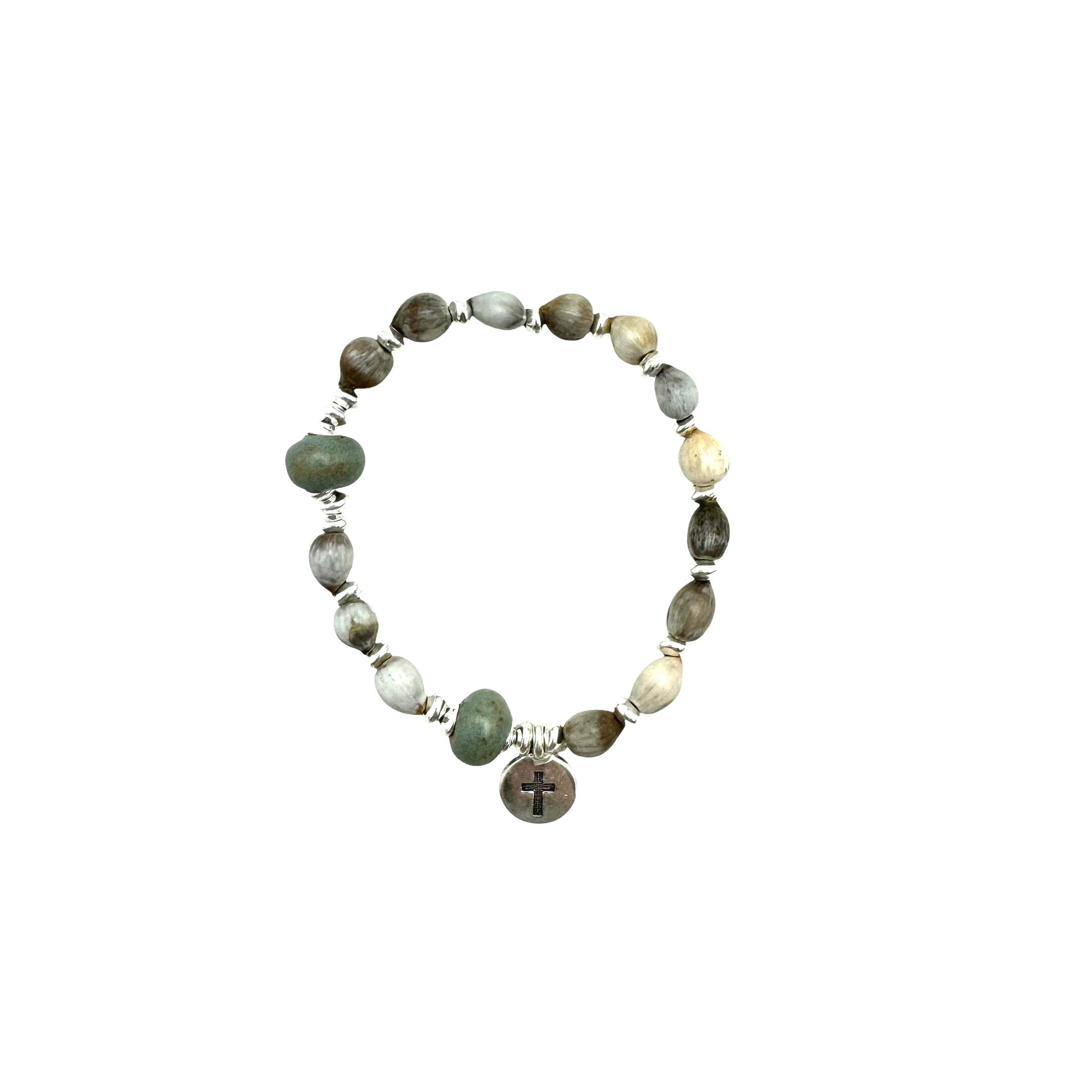 Prayer Bracelet- Eggshell