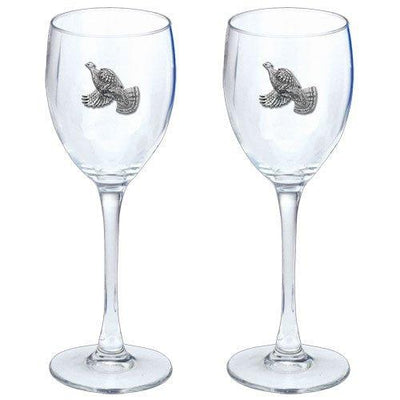 Ruffed Grouse Goblets (Set of 2)