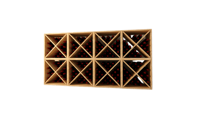 Modular Wine Cube Storage Stackable Design