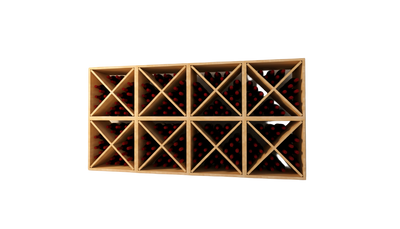 Modular Wine Cube Storage Stackable Design