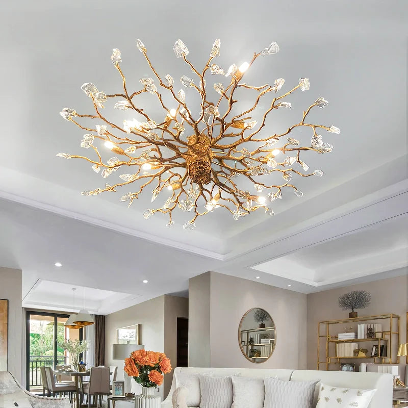 Gemstone Branch Ceiling Lamp