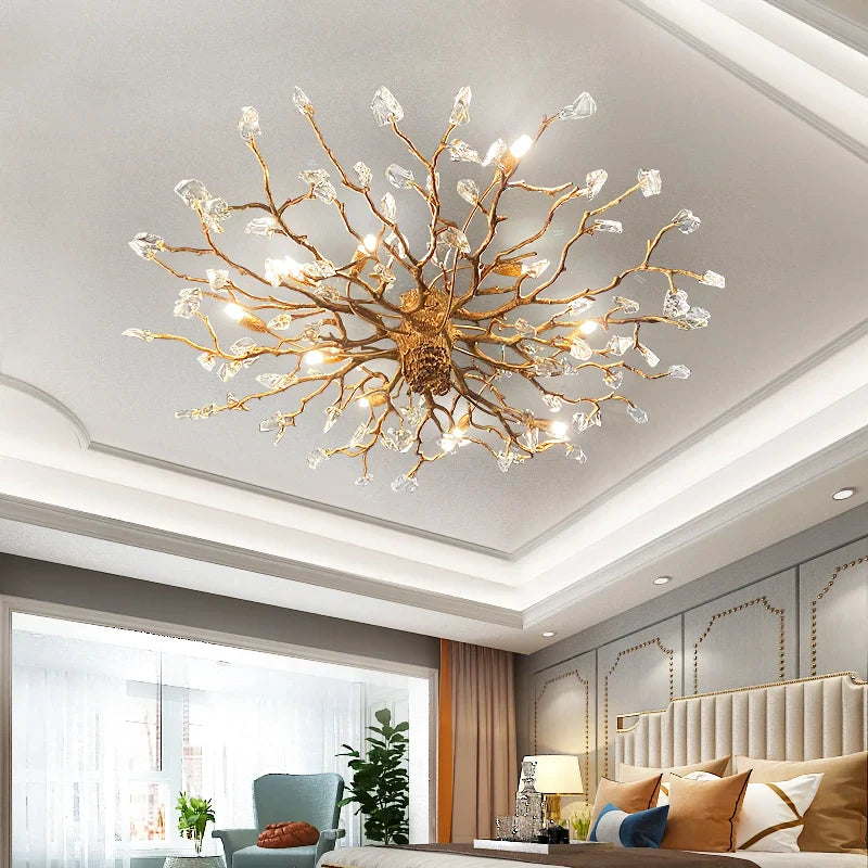 Gemstone Branch Ceiling Lamp