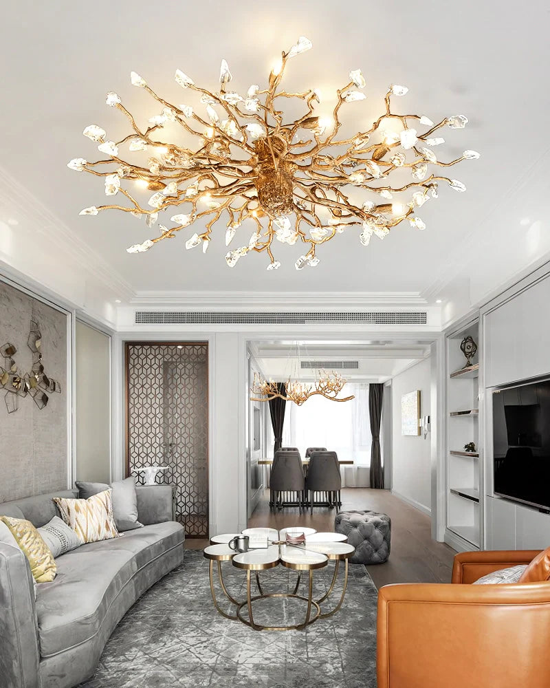 Gemstone Branch Ceiling Lamp
