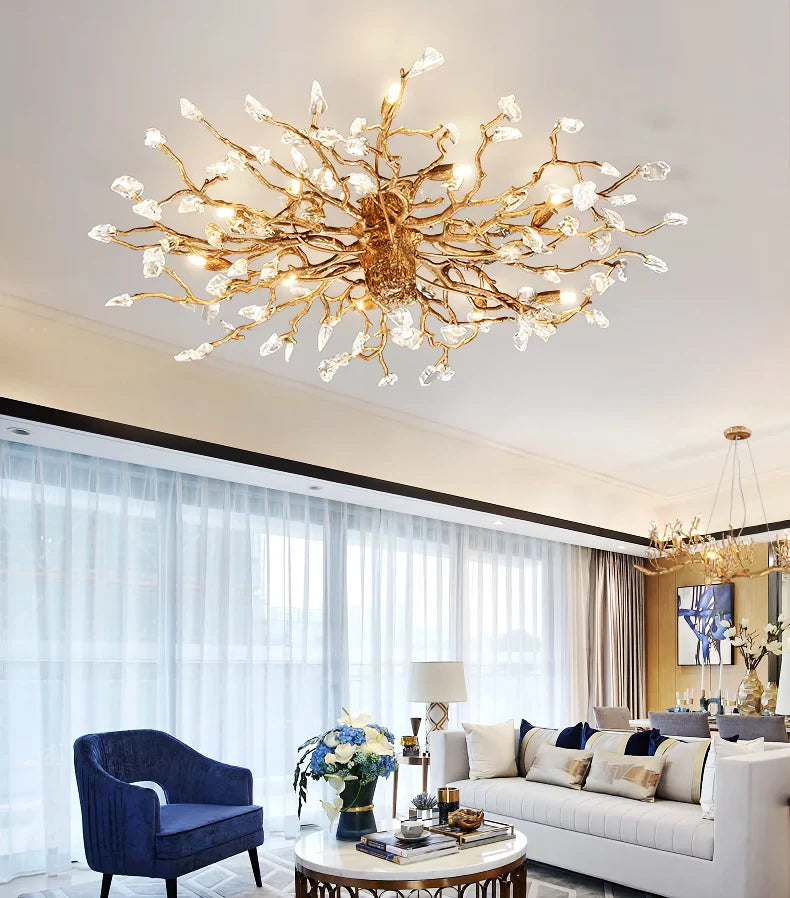 Gemstone Branch Ceiling Lamp