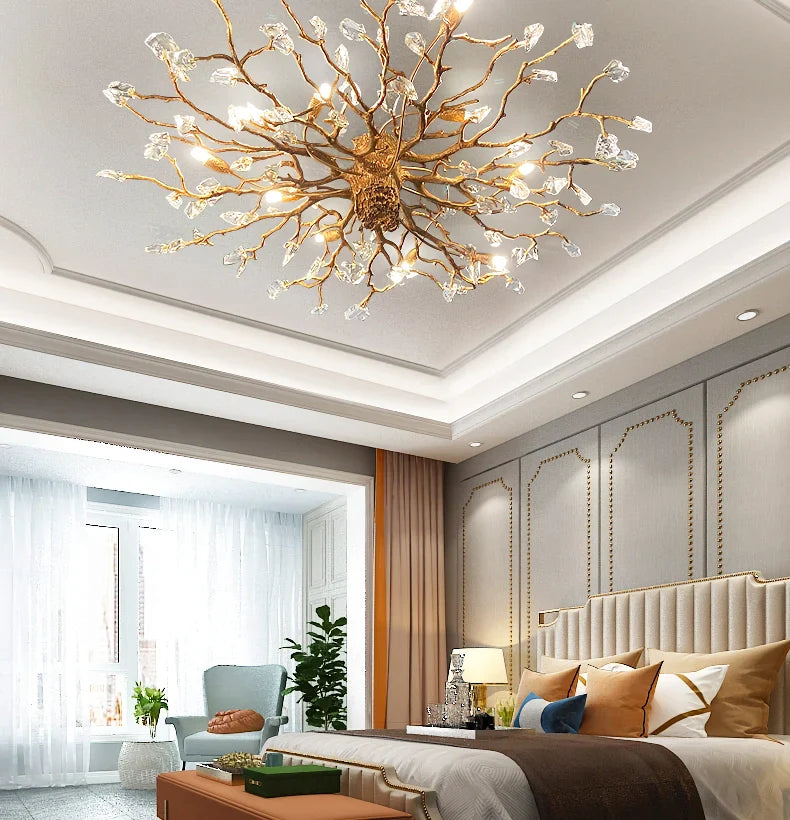 Gemstone Branch Ceiling Lamp