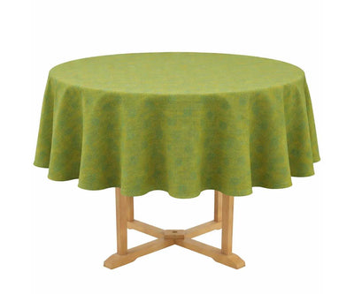 Round Block Print Tablecloths