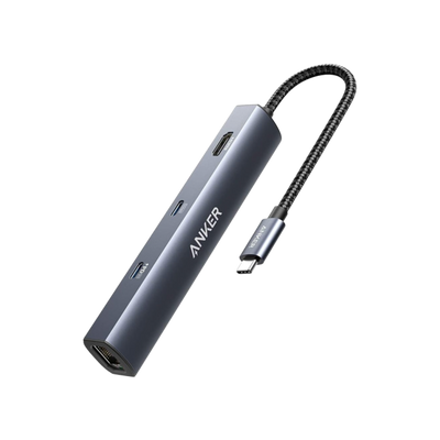 Anker <b>543</b> USB-C Hub (6-in-1, Slim)