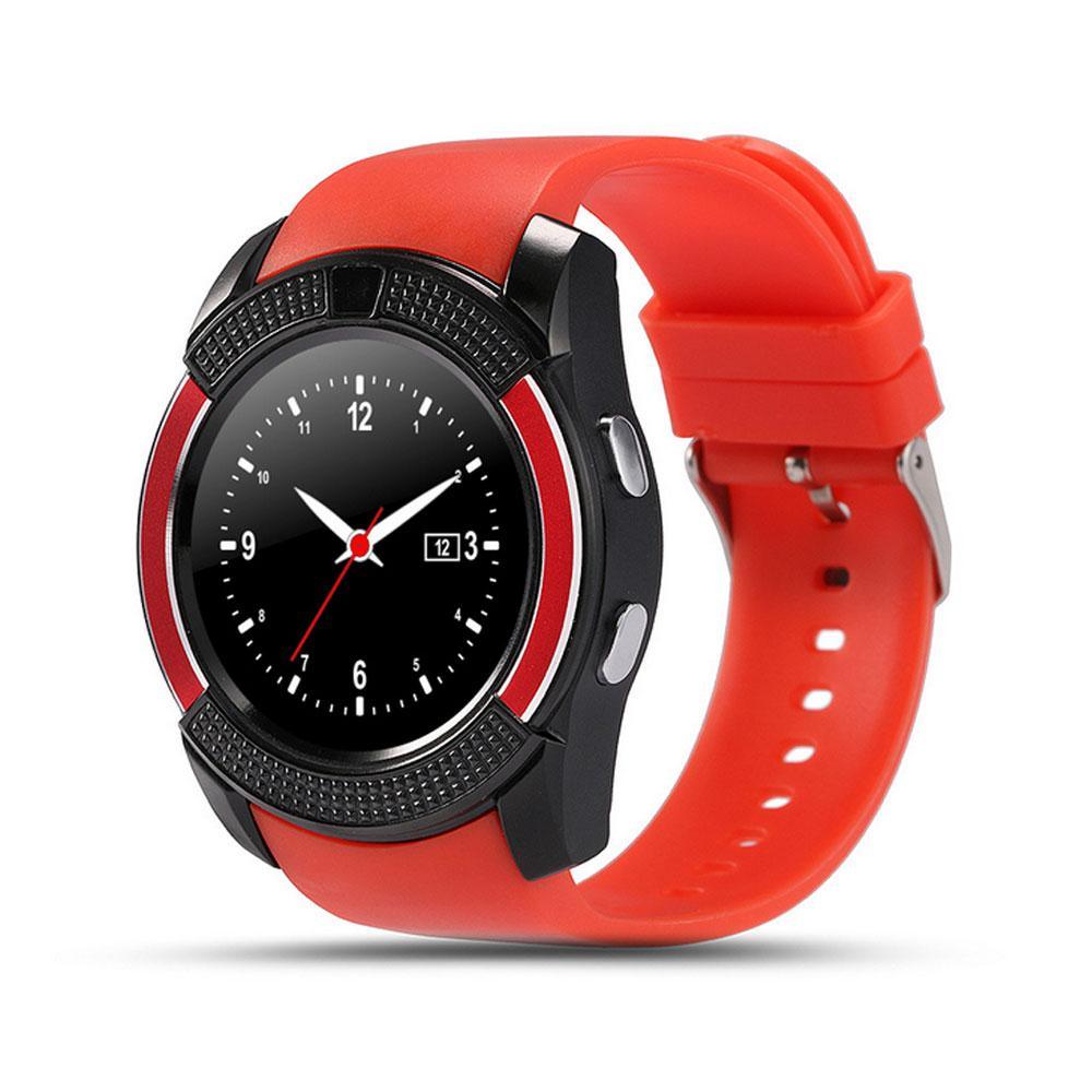 Famous Sport Men Smart Watch WIth SIM card For Android and IOS sistems With Camera Rounded Answer Call Dial Call Smartwatch and Heart Rate Fitness Tracker