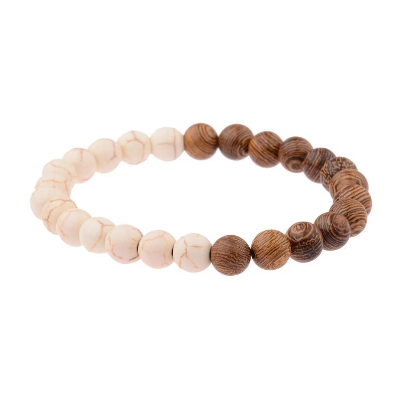 Lava Stone Men Wrist Bracelet Natural Moonstone Bead Tibetan Chakra Diffuser Bracelets For Men Jewelry Cool Gifts