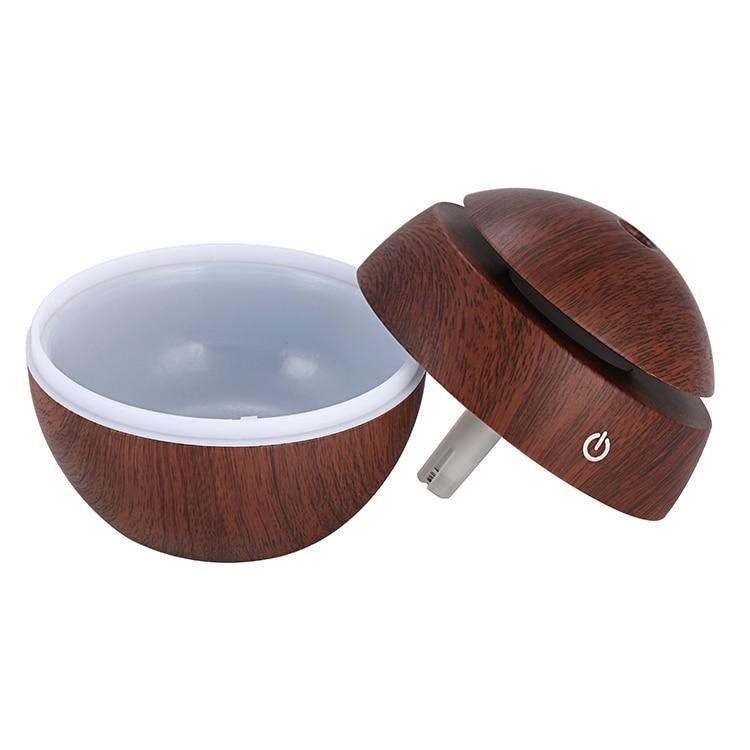 130ML USB Aroma Diffuser Ultrasonic Cool Mist Humidifier Air 7 Color Change LED Night Light For Office Home