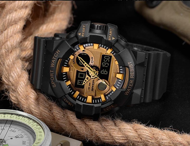 Sport Men Watches White G style Watch In LED Digital Style Waterproof 30M Casual Luxury Elegant Style Relogios masculino