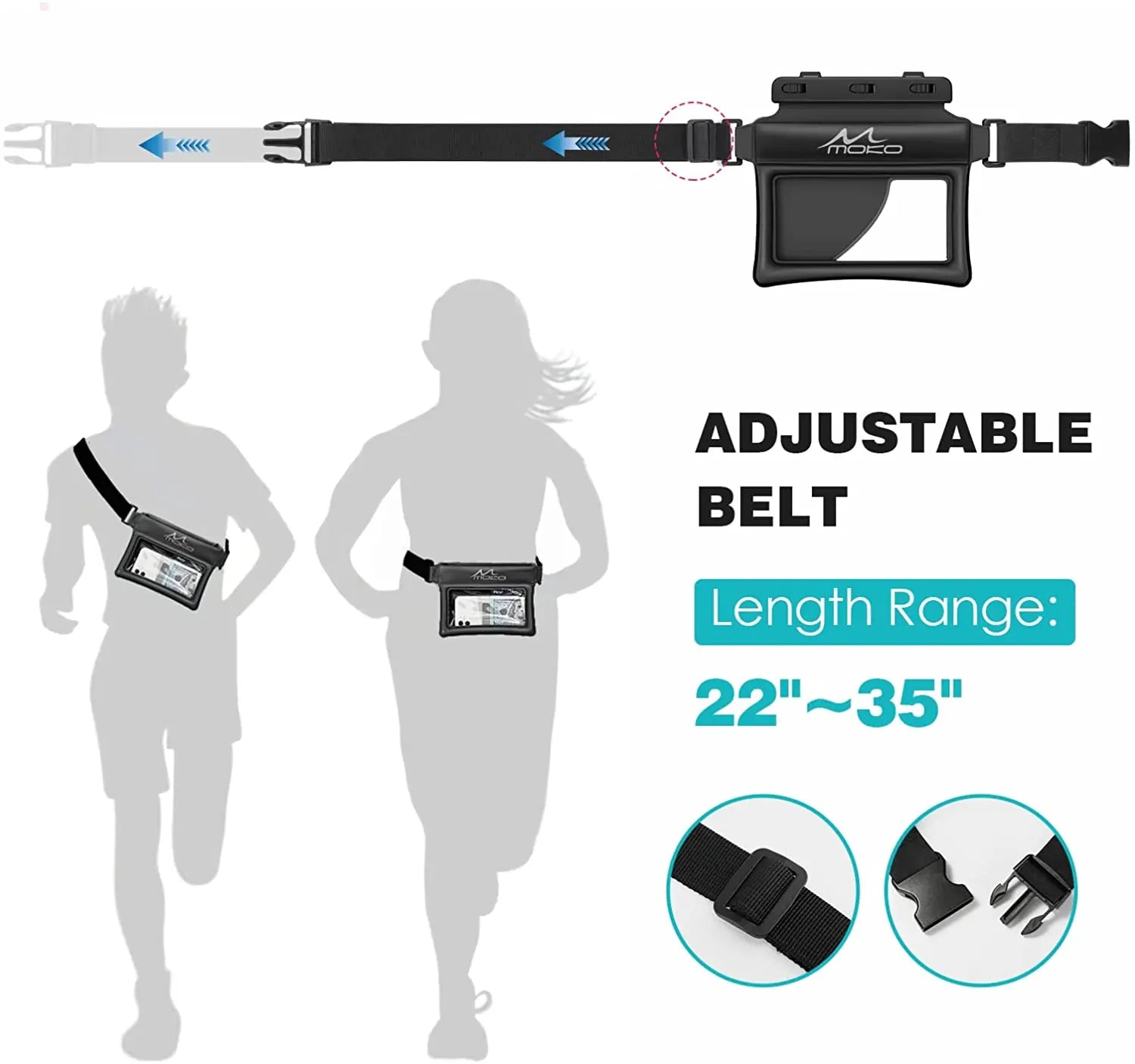Waterproof Fanny Pack Phone Pouch - Sexikinis Swim