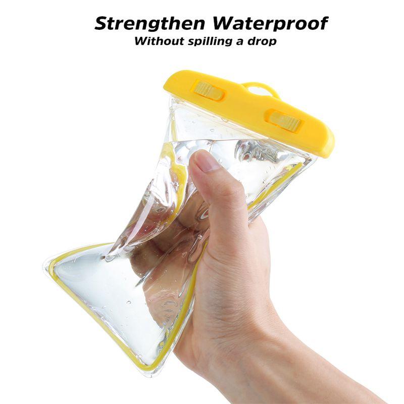 Water Proof Cases For iPhone 12 Cover Pouch Cases For iPhone XS MAX 8 7 6 s Plus Universal Waterproof Case Universal Waterproof Cell Phone Bag/Holder for iPhone Case & Strap