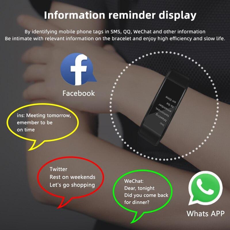 New Smart Watch For Men and Women With Heart Rate Monitor and Blood Pressure Fitness Tracker Smartwatch Sport Watch For IOS and Android Sistem