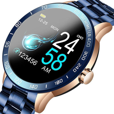 Smart Watch For Men With LED Screen and Heart Rate Monitor Blood Pressure Fitness tracker Sport waterproof Smartwatch