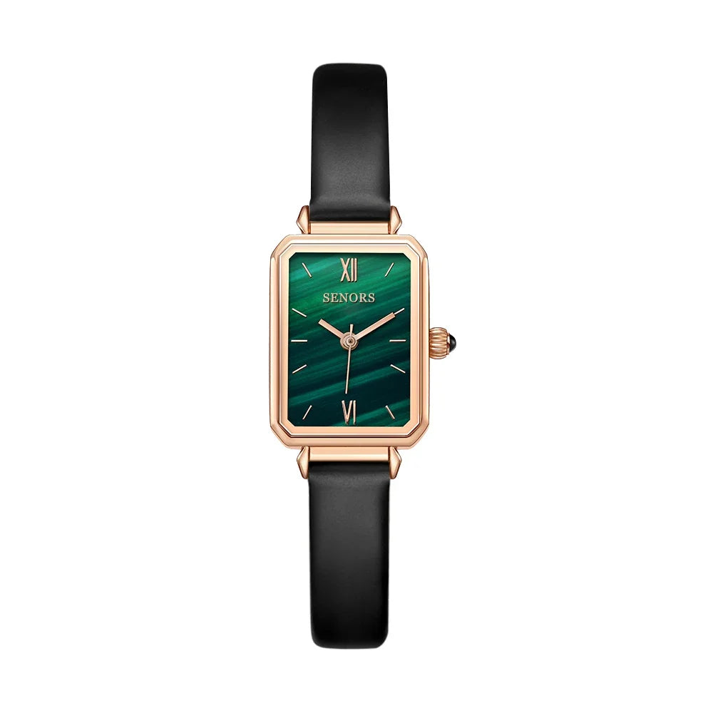 Senors Japan Quartz Movement High Quality Waterproof Ladies watch Women Stainless Steel Mesh Rose Gold