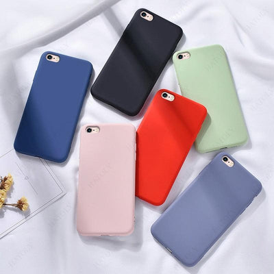 Soft-Touch Full-Body Protection Case For iPhone Case for iPhone 14 13 12 Pro Max Mini Cover Silicone Phone Case for iPhone Flexible Ergonomic Case Design for iphone