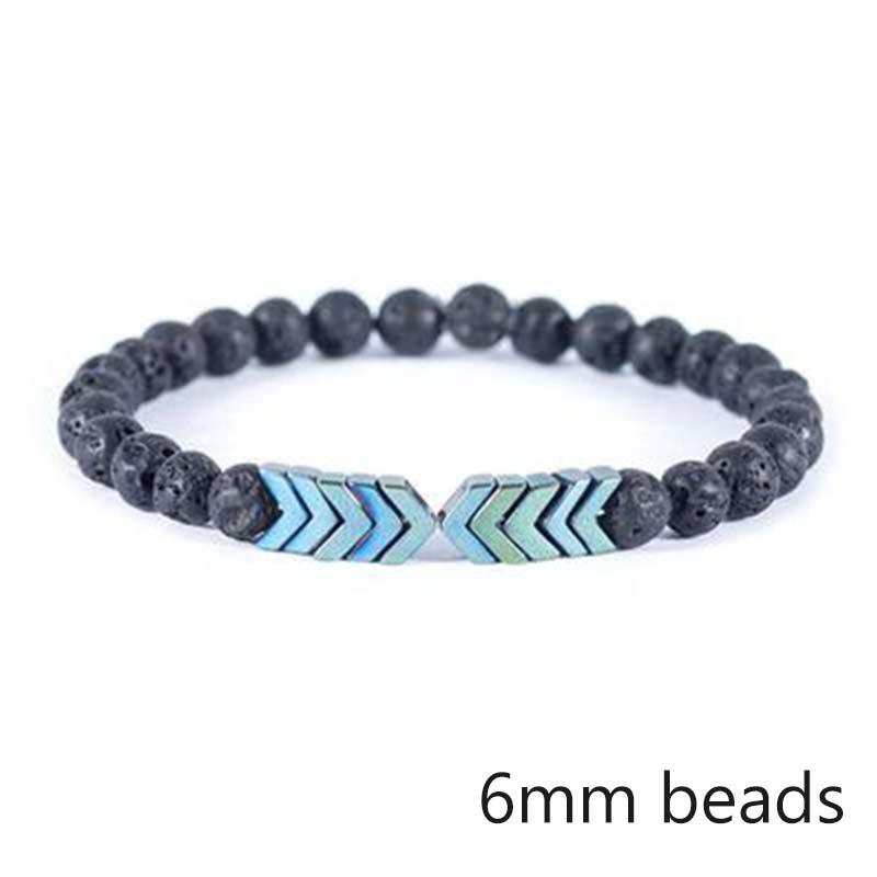 Lava Stone Men Wrist Bracelet Natural Moonstone Bead Tibetan Chakra Diffuser Bracelets For Men Jewelry Cool Gifts