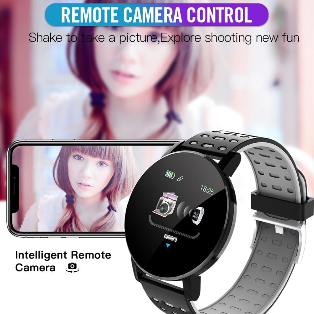 New Bluetooth Smart Watch For Men and Woman With Multifunction Blood Pressure Smartwatch Sport Tracker Band For Android IOS and WhatsApp Connection