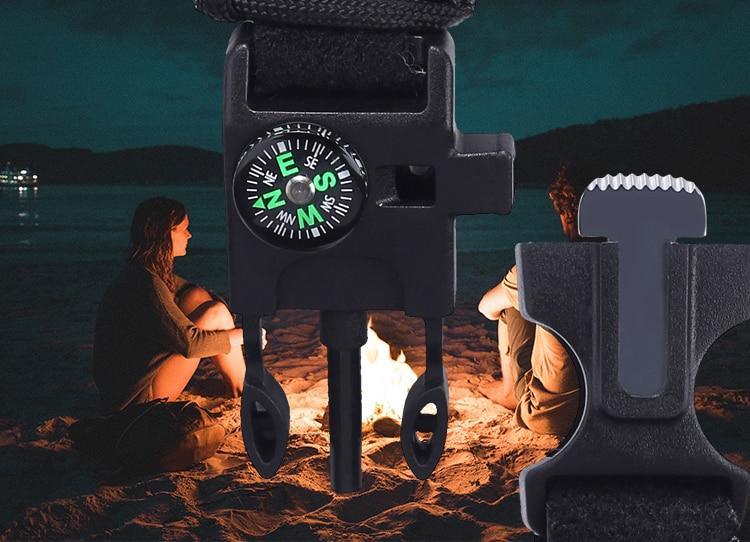 Military Survival Men Watch With Compass/whistle /scraper/Waterproof 30M Outdoor Men Sports G Style -Shock Watch Relogio Masculino