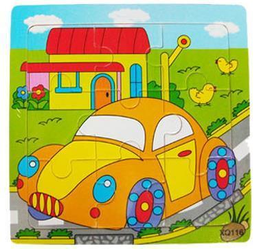 1 Pcs Animal Wooden Puzzles For Children In Wooden 3D Mosaic Puzzles Kids Educational Toys Design For Baby Birthday Gifts