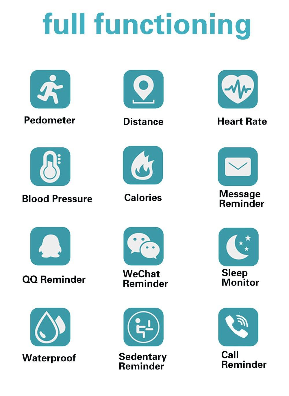 Proffesional Smart Sport Watch With Band Blood Pressure Monitor and Bracelet M3Plus Wristband for Men and Women In Modern Design