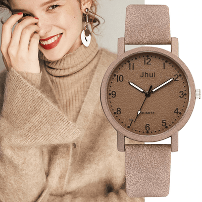 New Women's Fashion Leather Wrist Watch For Women and Ladies Excelent Gift For Women and Girls