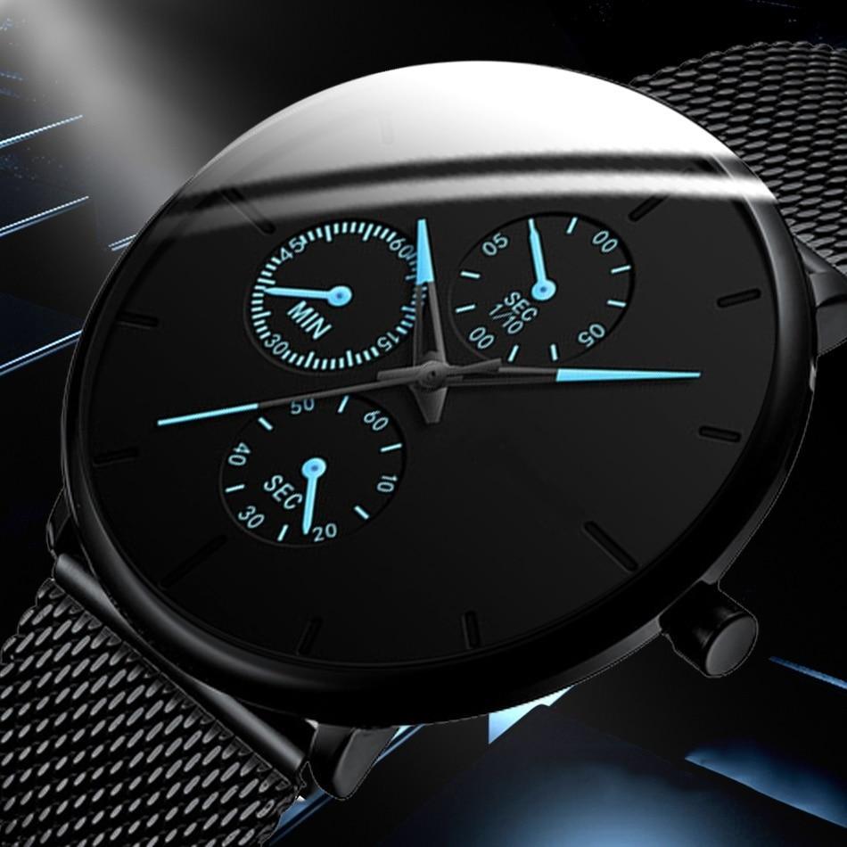 Relogio Masculino Unisex Woman and Men Quartz Watch In Casual Slim Mesh Style Designer Sport Watch