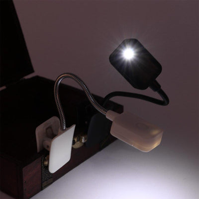 Durable Flexibile LED Lamp For Reading Books Light Ebook Reader Nightlight Desk Table Lamp For PC Phone Tablet E-Reader Lighting Flash Desk and Table Lamp
