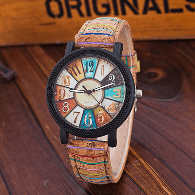 Fashion Casual Vintage Leather Women Quartz Wrist Watch For Women and Girls
