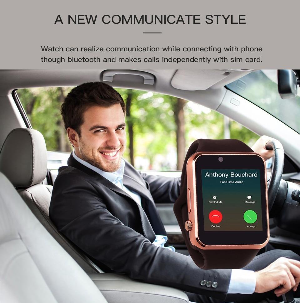 Famous Hot Selling Unisex Smart Watch For Men and Woman With Bluetooth SIM Telephone Card Watch Support Android and IOS Sistems