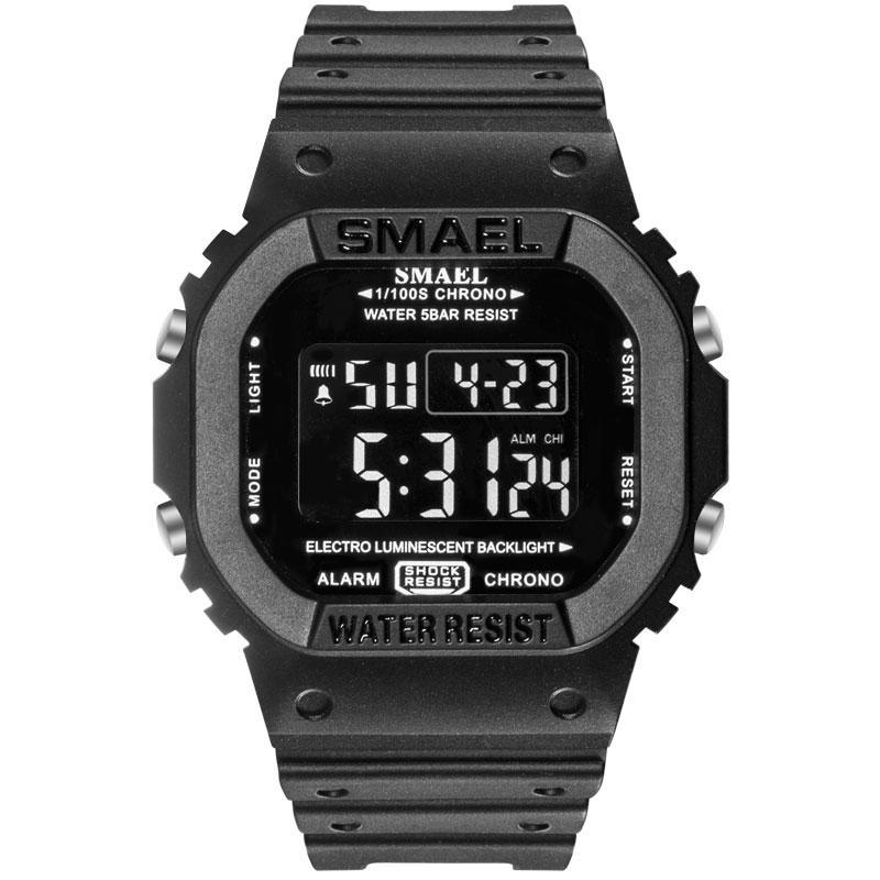 Luxury Modern Sports Watch With Led Digital Display Waterproof 50M Military Famous Unisex Watch For Man and Woman