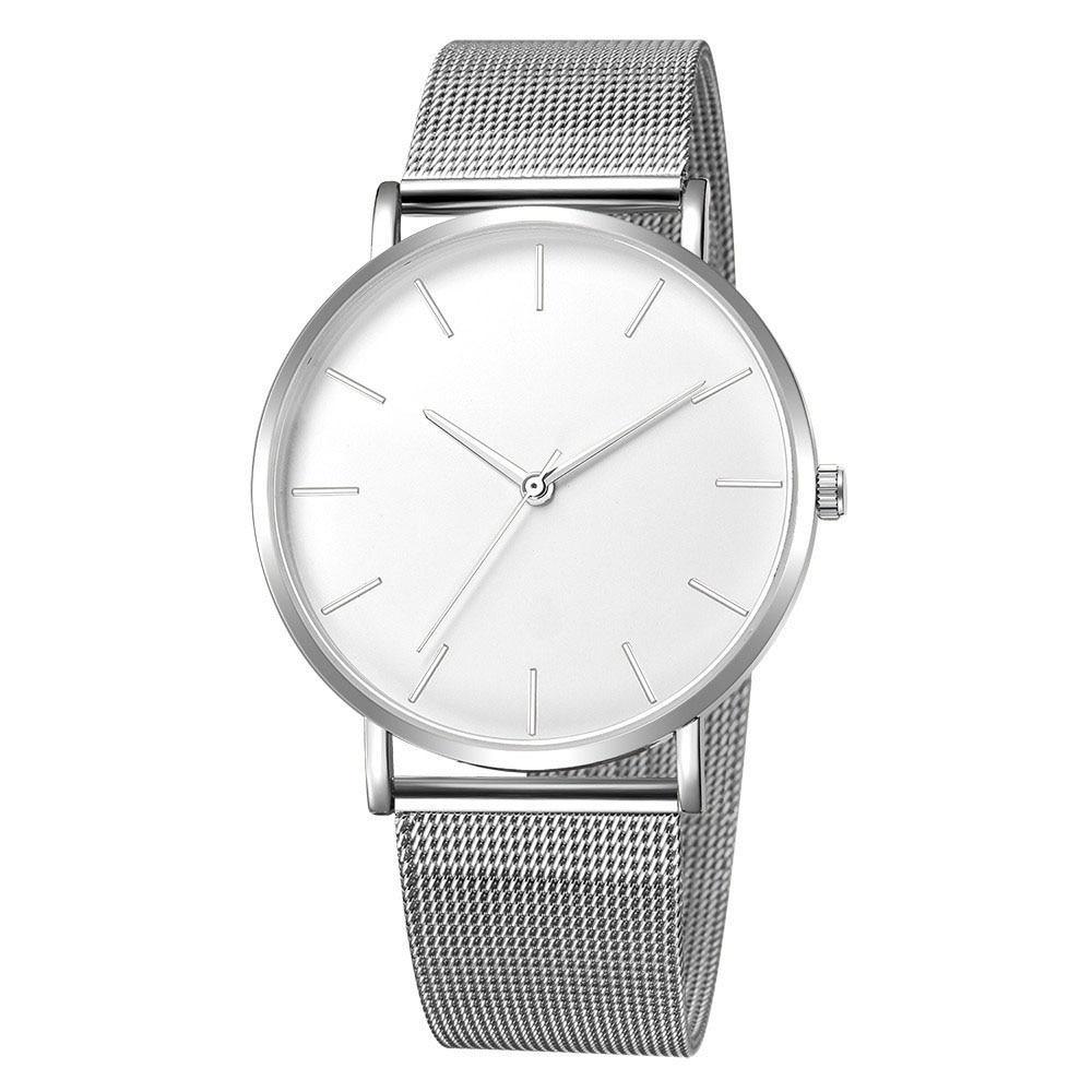 STEVVEX Women Watch Rose Gold Style Women's Mesh Belt ultra-thin Fashion para Luxury Wrist Watches For Women and Girls