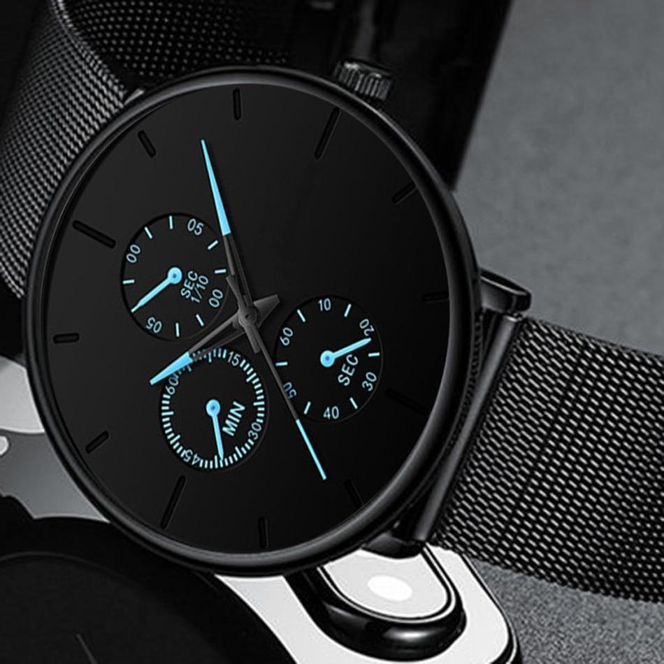 Relogio Masculino Unisex Woman and Men Quartz Watch In Casual Slim Mesh Style Designer Sport Watch