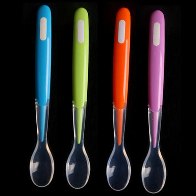 Baby Silicone Spoon Newborn Water Feeding Training Spoon Baby Feeding Soft Soup Feeding Dishes Tableware Perfect For Childs
