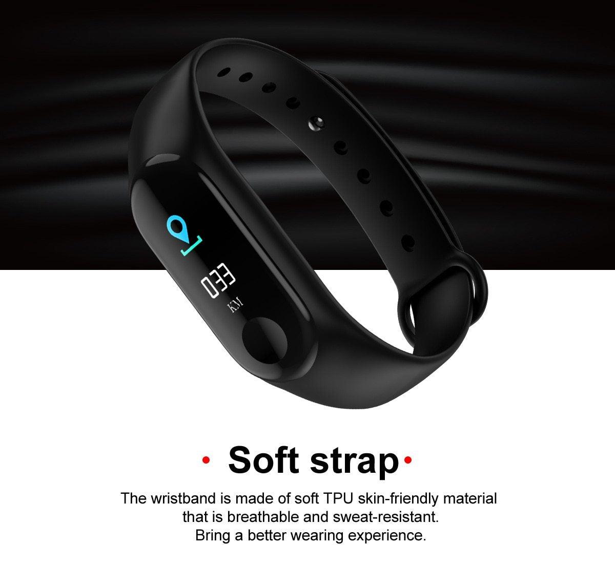 Smart Fitness Waterproof Sports Watches For IOS and Android Sistems Smartwatch With Heart Rate Monitor and Blood Pressure With Several Functions For Men Women and Kids
