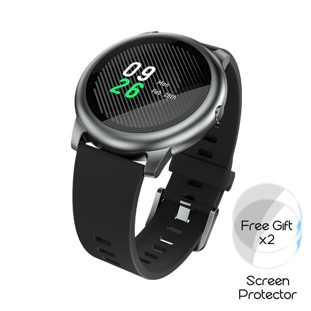STEVVEX Solar Smart Watch Sport Metal Heart Rate Sleep Monitor IP 68 Waterproof iOS Android Global Version