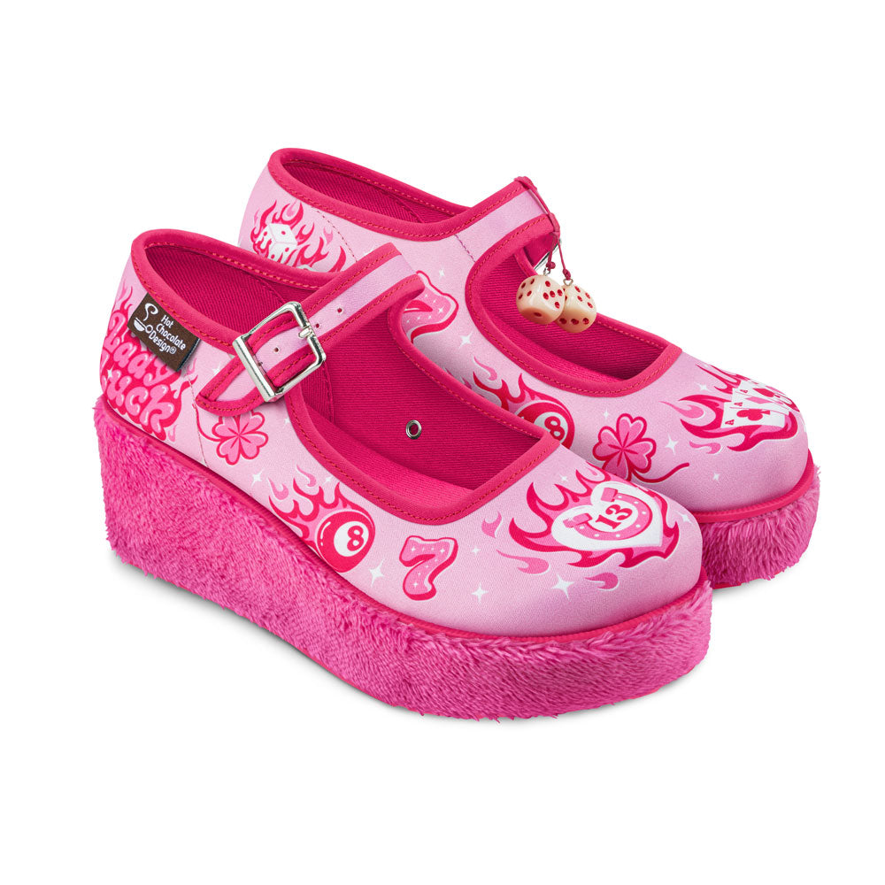 Hot Chocolate Design
Chocolaticas® Lady Luck Women's Mary Jane Platform