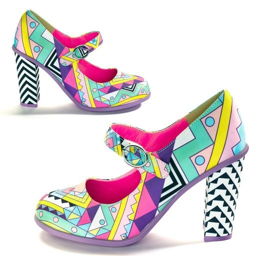 Chocolaticas® Geometric Women's Mary Jane Pump