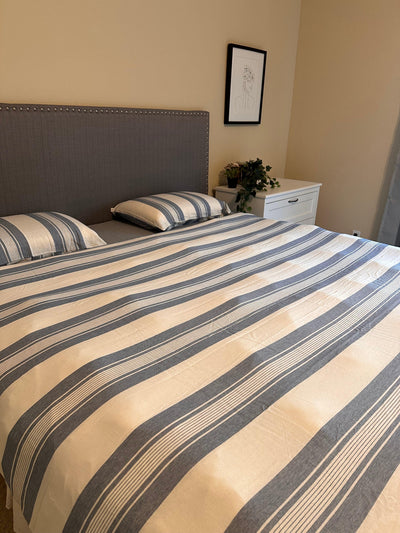 Cotton Duvet Set With Pillow Shams
