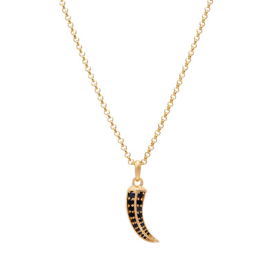 Black Claw Pendant (Gold)