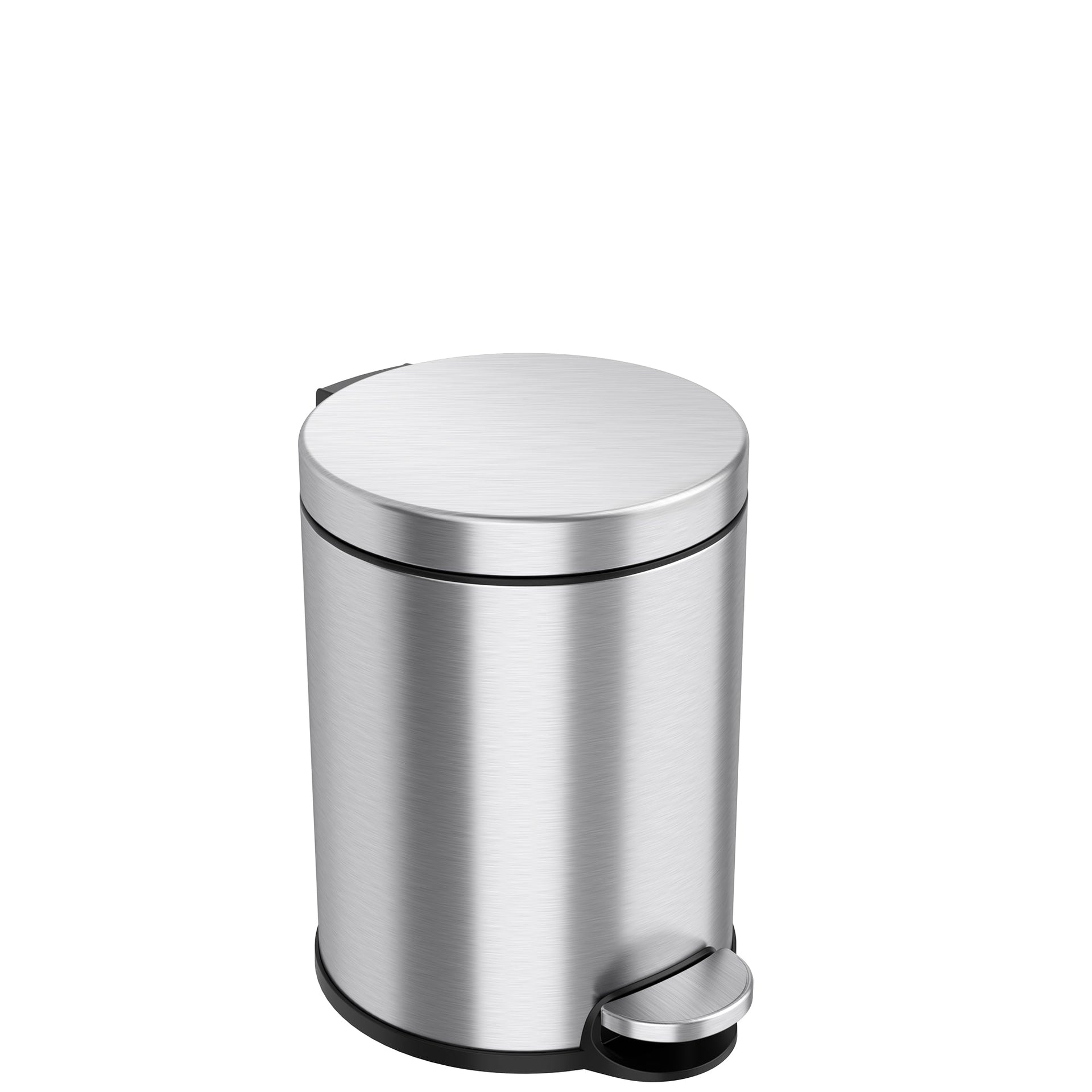 1.3 Gallon / 5 Liter SoftStep Round Composite Step Trash Can with AbsorbX