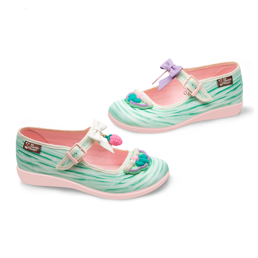 Chocolaticas® BAROQUE CAKE Women's Mary Jane Flat