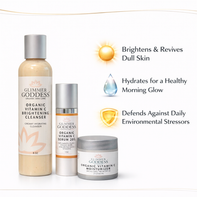 Morning Glow Routine – Vitamin C 3-Step Brightening System