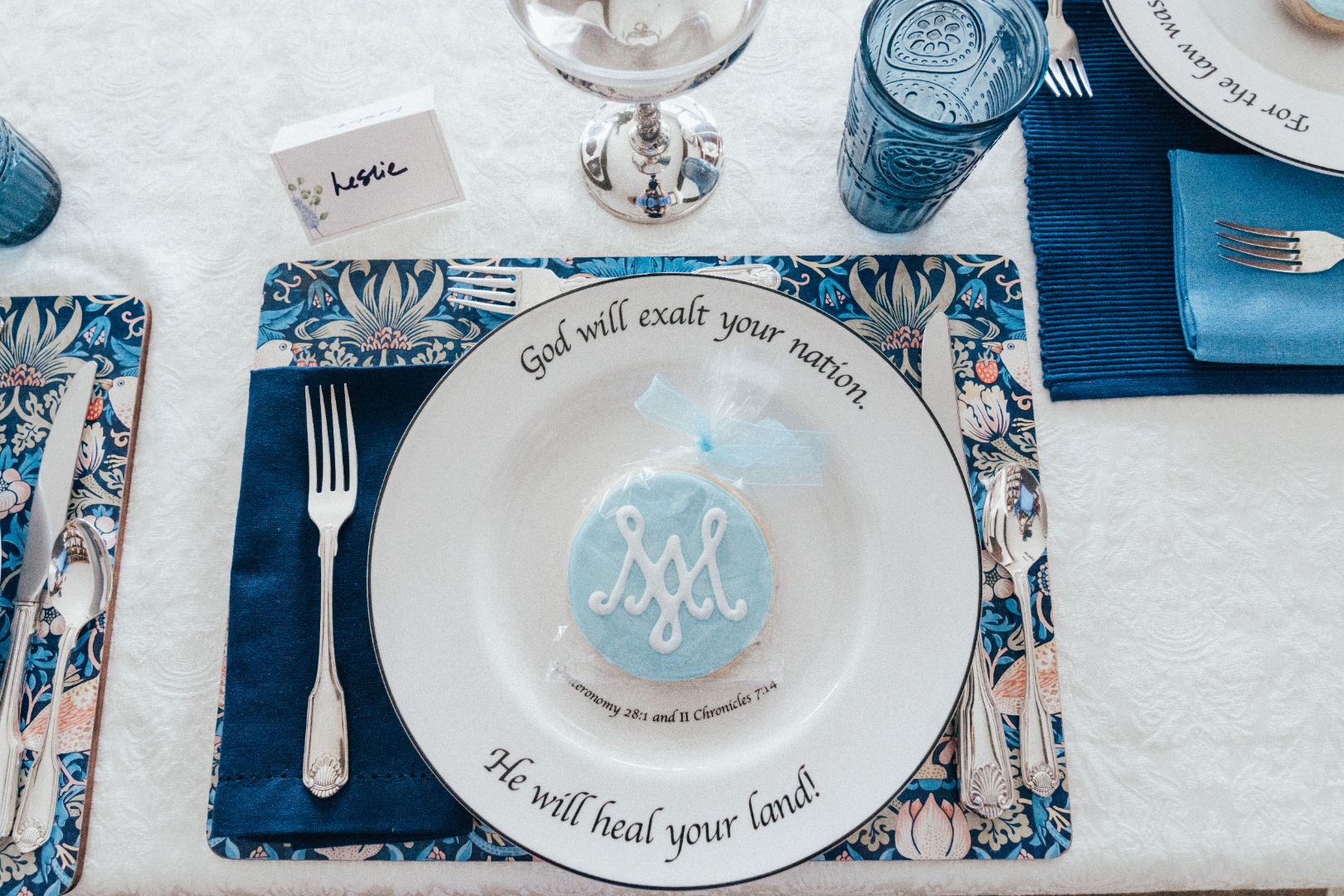 Patriotic 4-Piece Place Setting